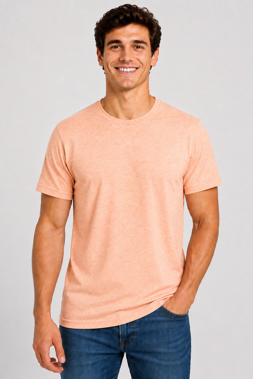 Bella + Canvas Adult Unisex Short Sleeve Heather CVC Tee (3001CVC)