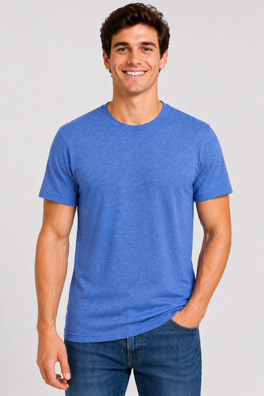Bella + Canvas Adult Unisex Short Sleeve Heather CVC Tee (3001CVC)