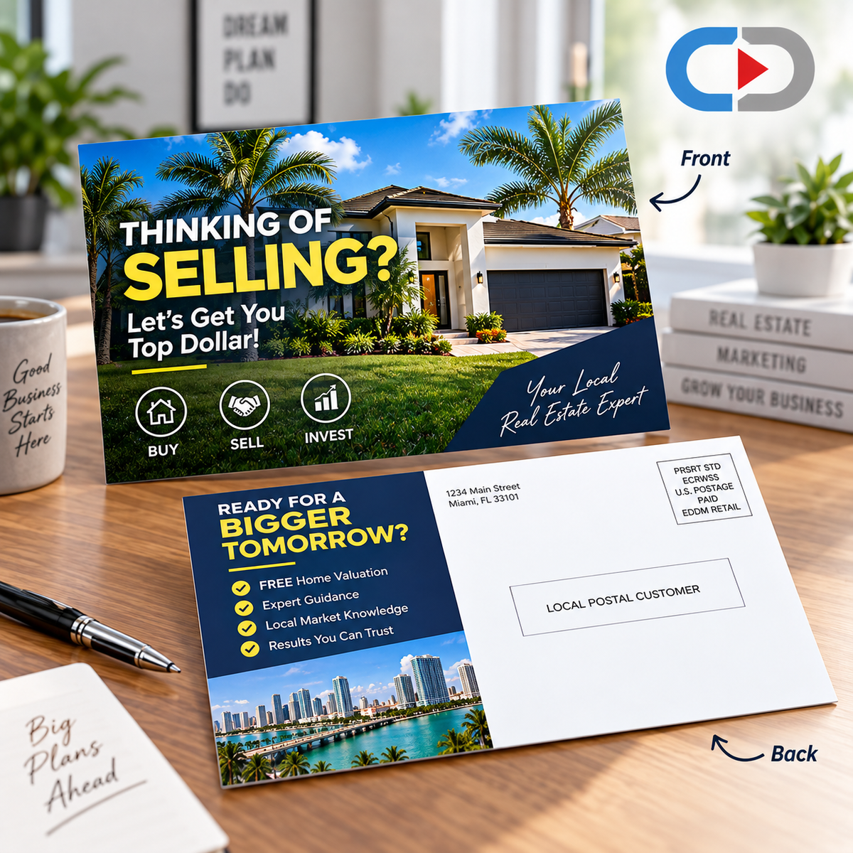 EDDM 6.25" x 11" Postcards – Full-Service Printing & Mailing | Custom Depot