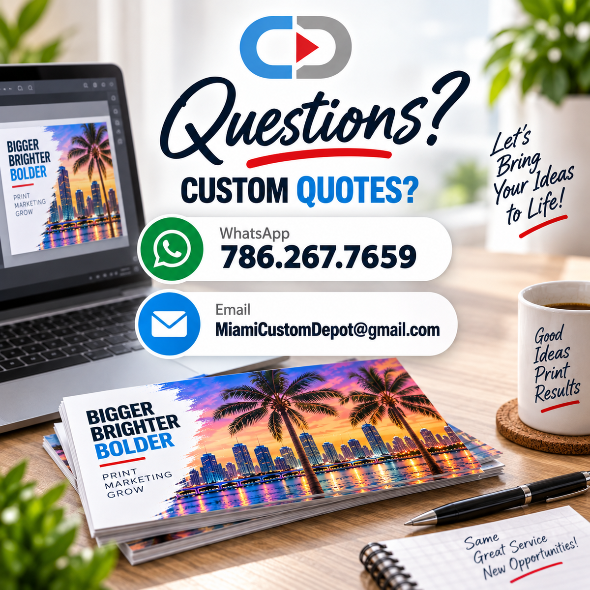 6.25" x 11" Oversized Postcard Printing | 14pt Glossy UV | Custom Marketing Postcards