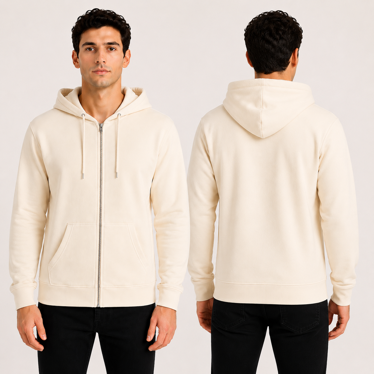 Bella + Canvas Adult Unisex  Premium Sponge Fleece Full Zip Hoodie (3739)