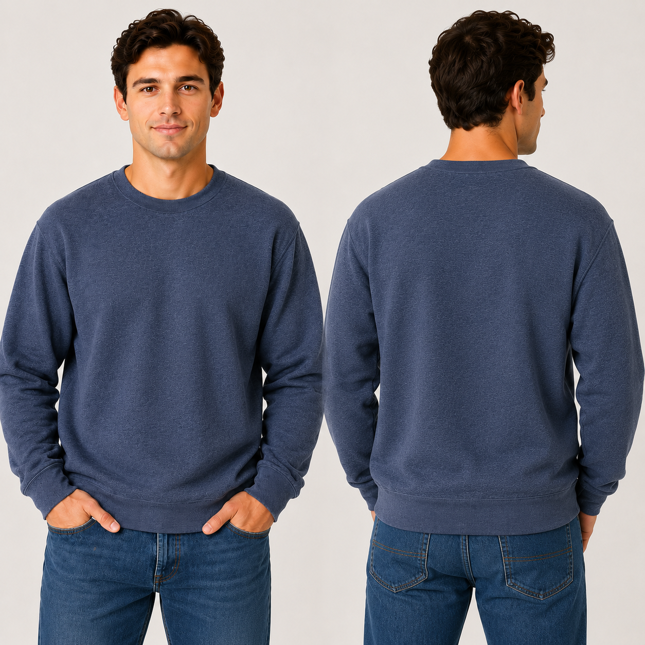 Bella + Canvas Adult Unisex Sponge Fleece Crewneck Sweatshirt (3901)