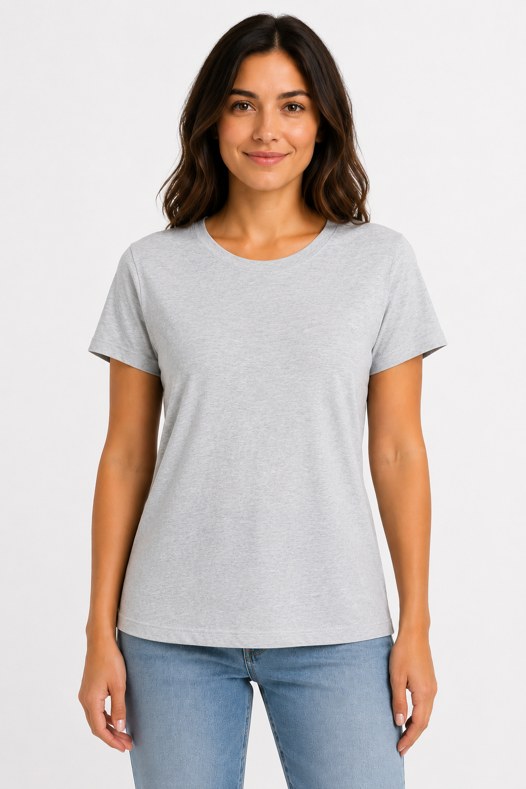 Bella + Canvas Women's Relaxed Jersey T-Shirt | Airlume Cotton Tee (6400)