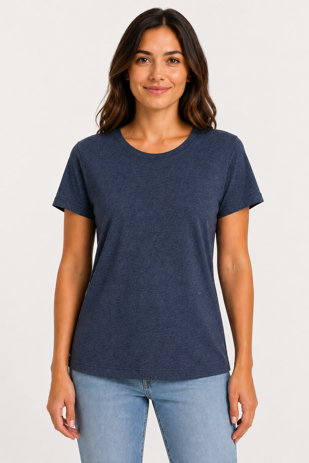 Bella + Canvas Women's Relaxed Jersey T-Shirt | Airlume Cotton Tee (6400)