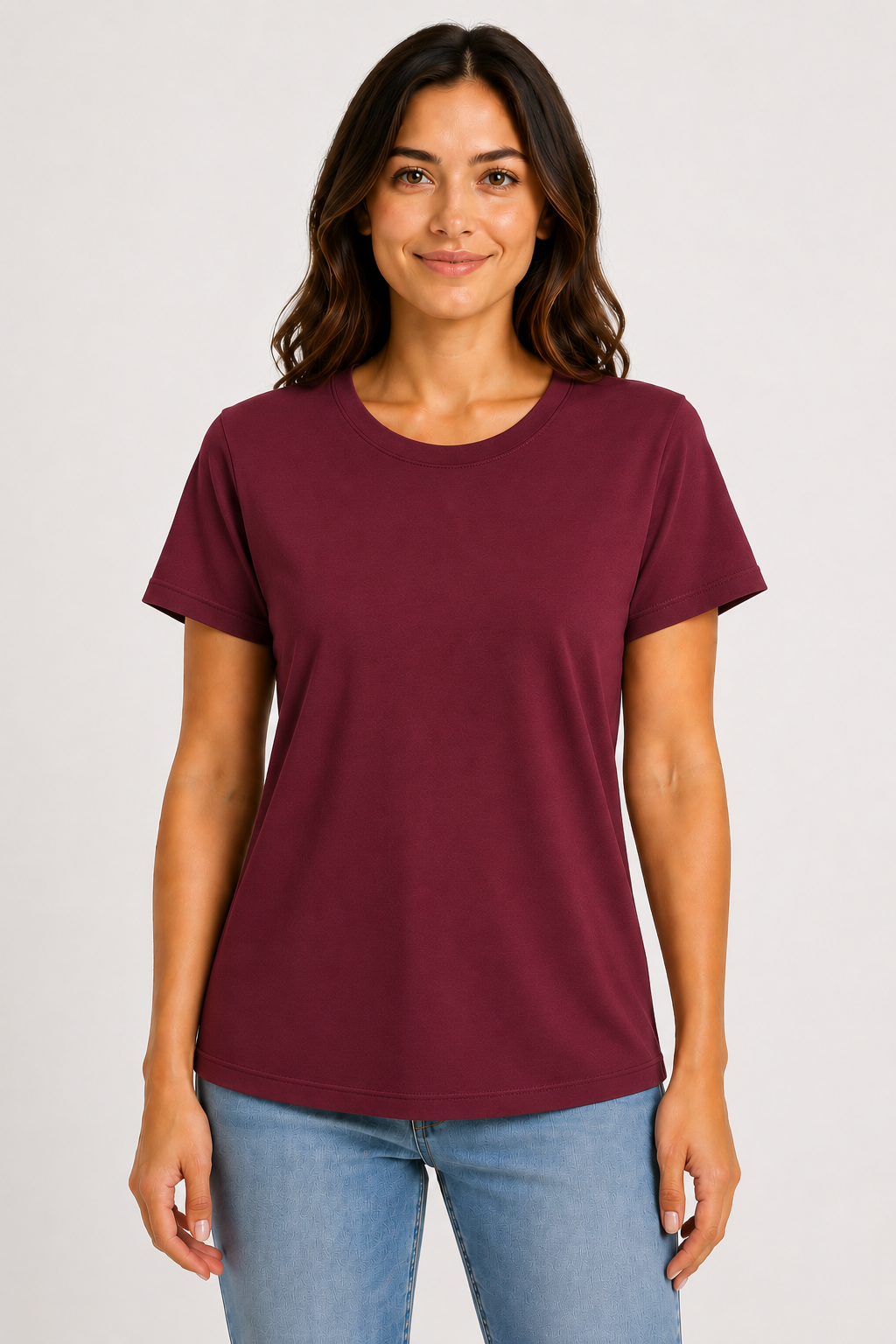 Bella + Canvas Women's Relaxed Jersey T-Shirt | Airlume Cotton Tee (6400)