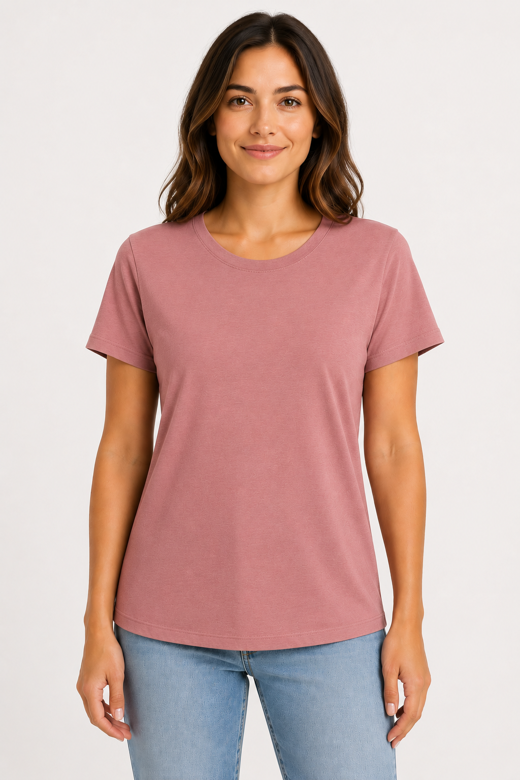 Bella + Canvas Women's Relaxed Jersey T-Shirt | Airlume Cotton Tee (6400)