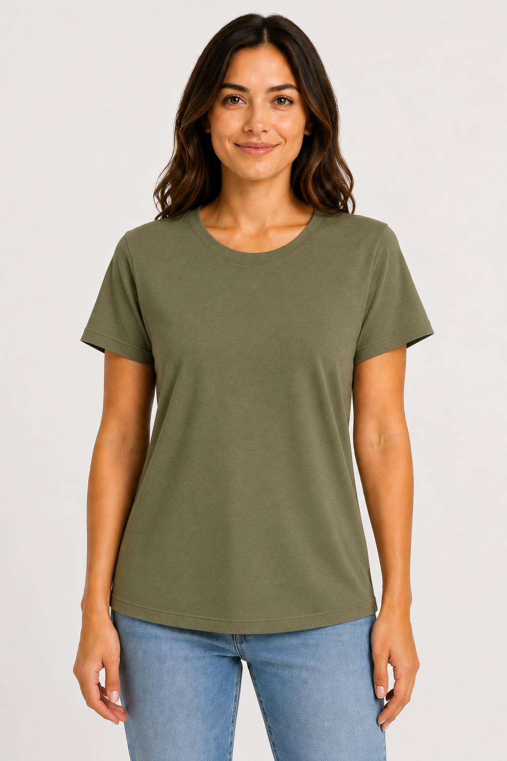 Bella + Canvas Women's Relaxed Jersey T-Shirt | Airlume Cotton Tee (6400)