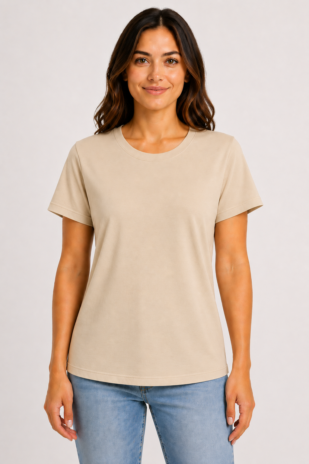 Bella + Canvas Women's Relaxed Jersey T-Shirt | Airlume Cotton Tee (6400)
