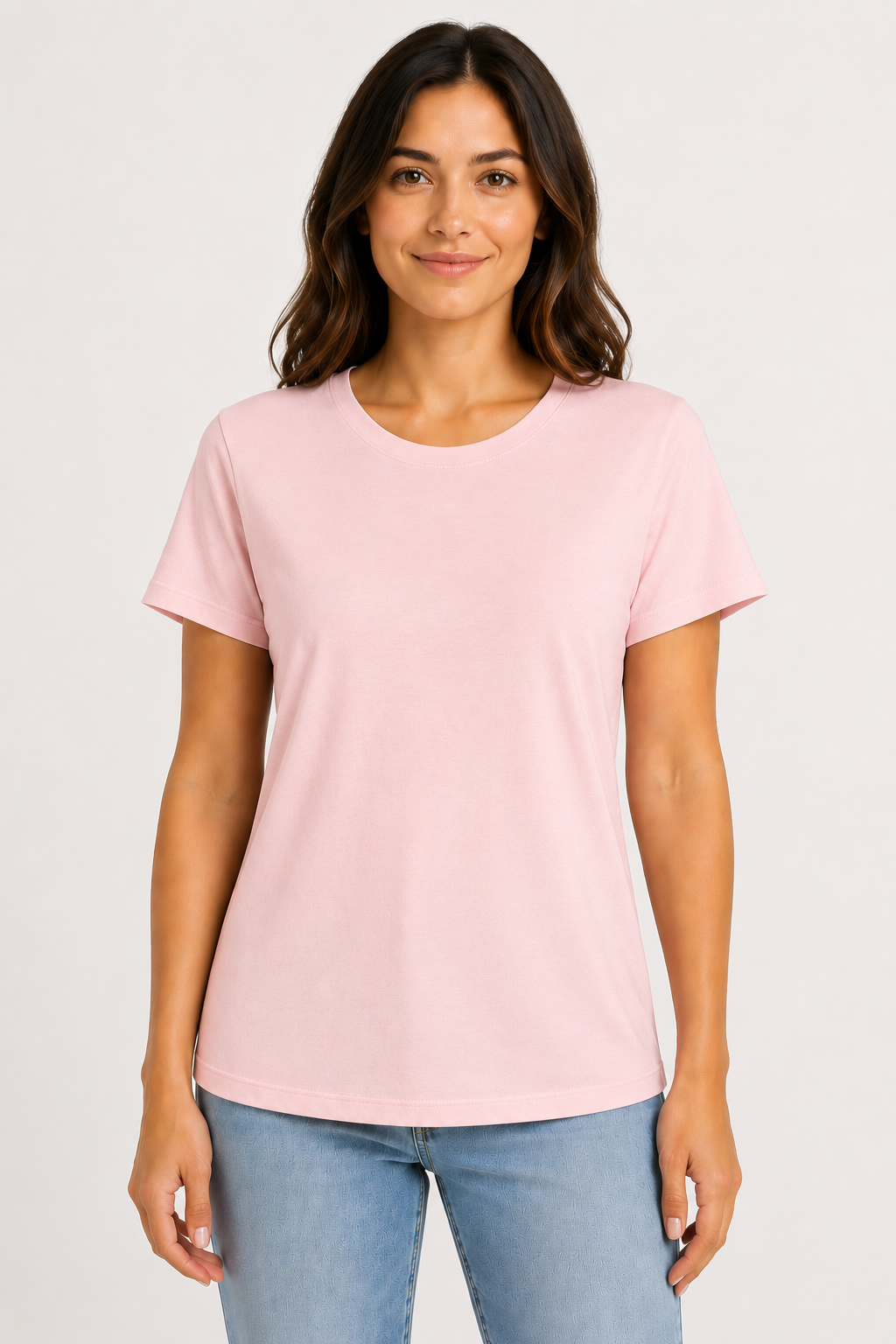 Bella + Canvas Women's Relaxed Jersey T-Shirt | Airlume Cotton Tee (6400)