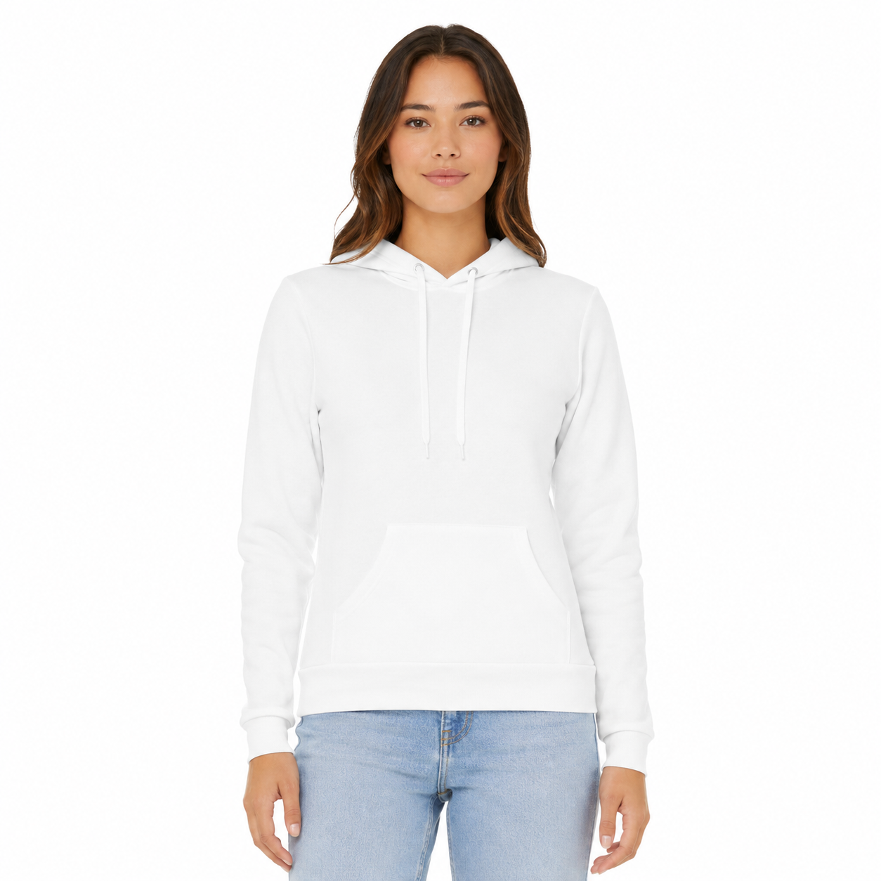 Bella + Canvas  Women's Sponge Fleece Hoodie | Premium Pullover Hoodie (7502W)