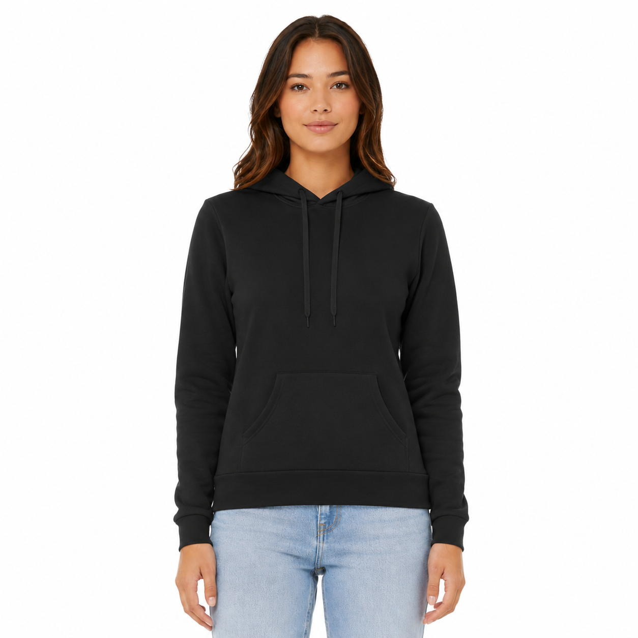 Bella + Canvas  Women's Sponge Fleece Hoodie | Premium Pullover Hoodie (7502W)