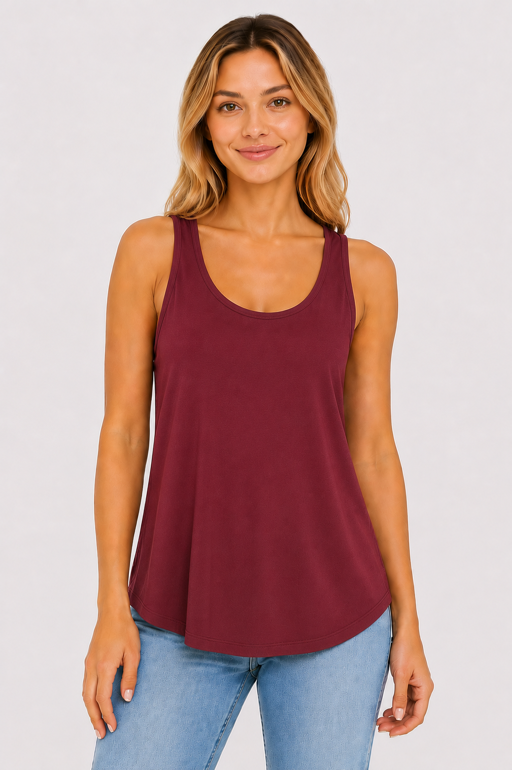 Bella + Canvas Women's Flowy Tank Top | Soft Poly-Viscose (8800)