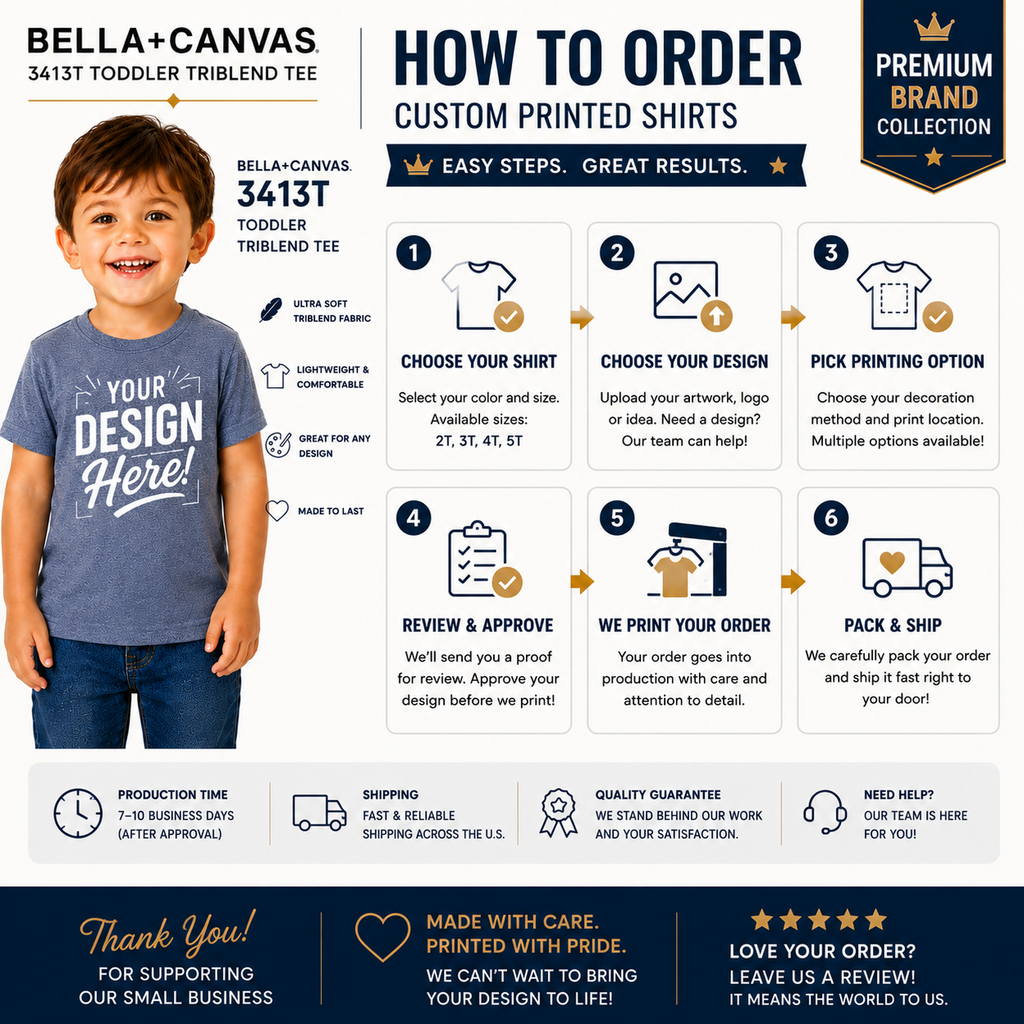 Bella + Canvas  Toddler Triblend T-Shirt (3413T)