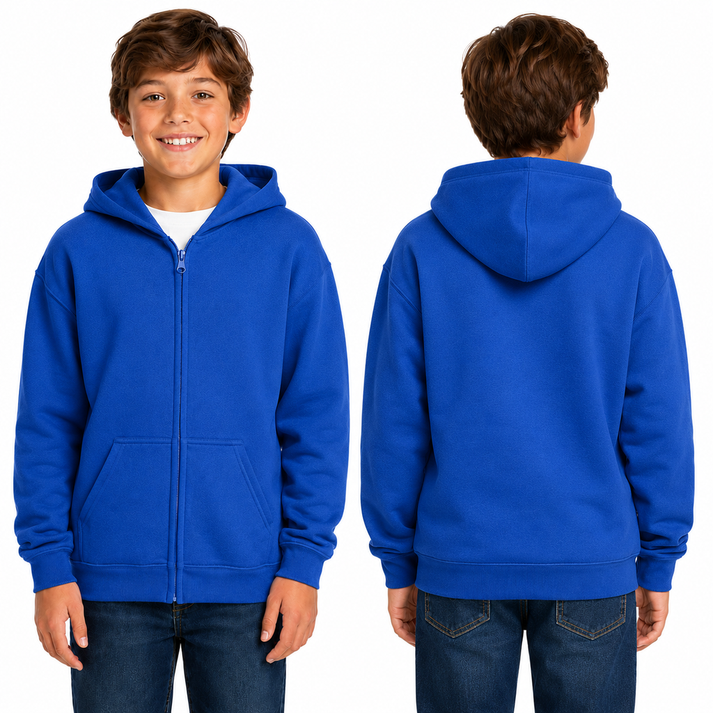 Gildan Youth Heavy Blend™ Full-Zip Hoodie (G186B)