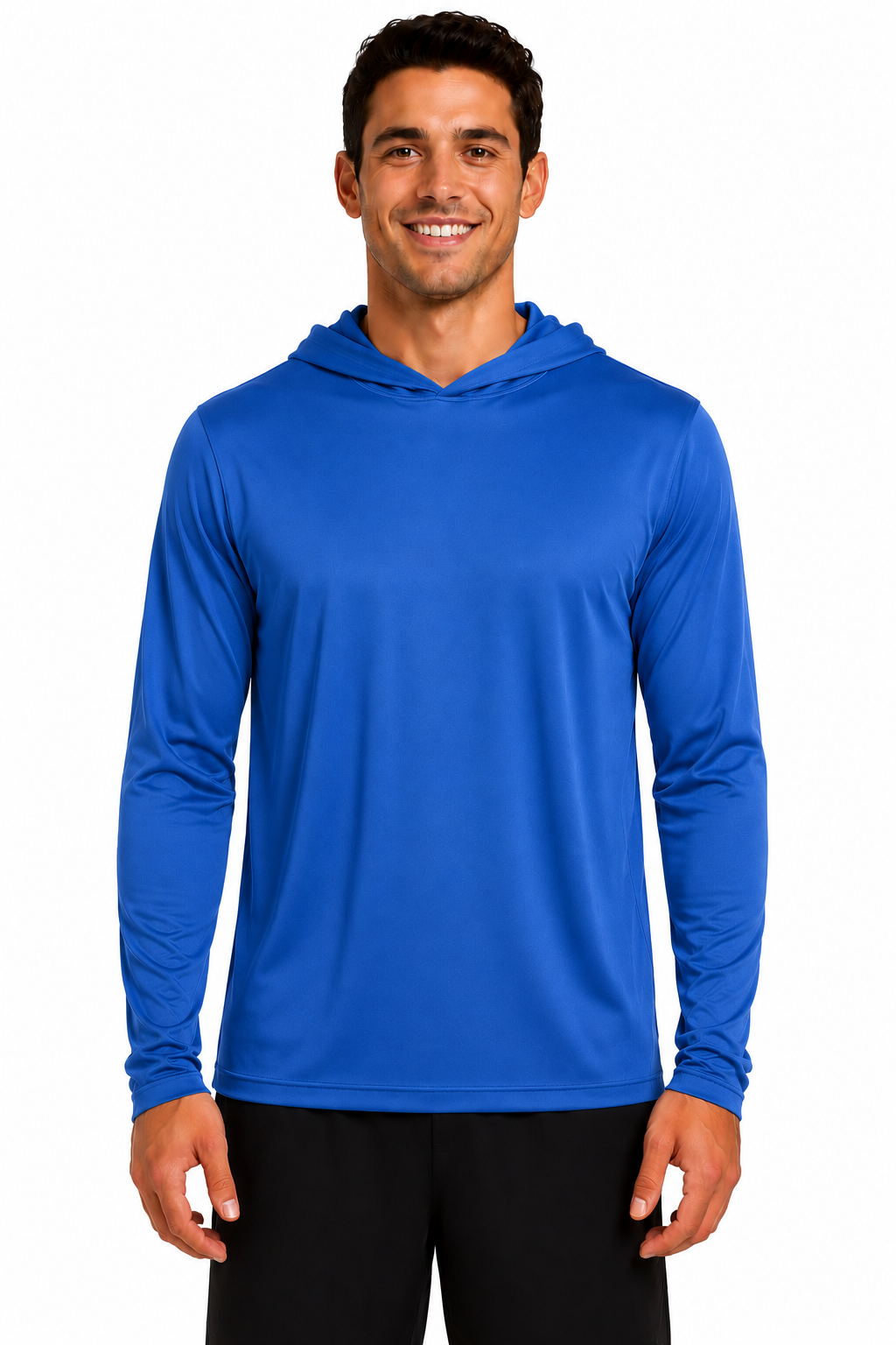 Gildan Adult Unisex Performance® Hooded Long Sleeve T-Shirt (G465)