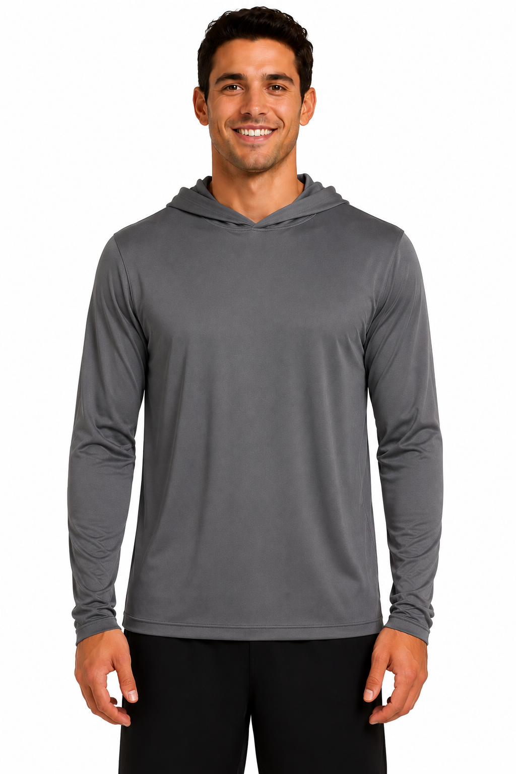 Gildan Adult Unisex Performance® Hooded Long Sleeve T-Shirt (G465)