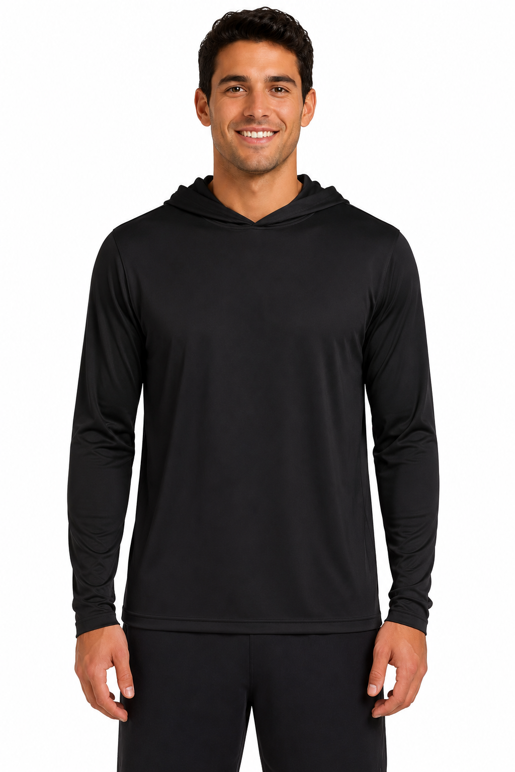 Gildan Adult Unisex Performance® Hooded Long Sleeve T-Shirt (G465)
