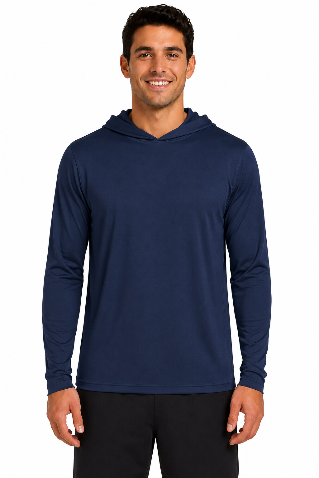 Gildan Adult Unisex Performance® Hooded Long Sleeve T-Shirt (G465)