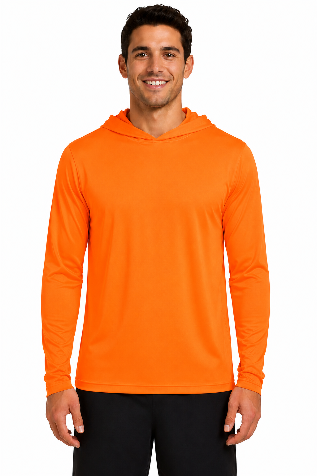 Gildan Adult Unisex Performance® Hooded Long Sleeve T-Shirt (G465)