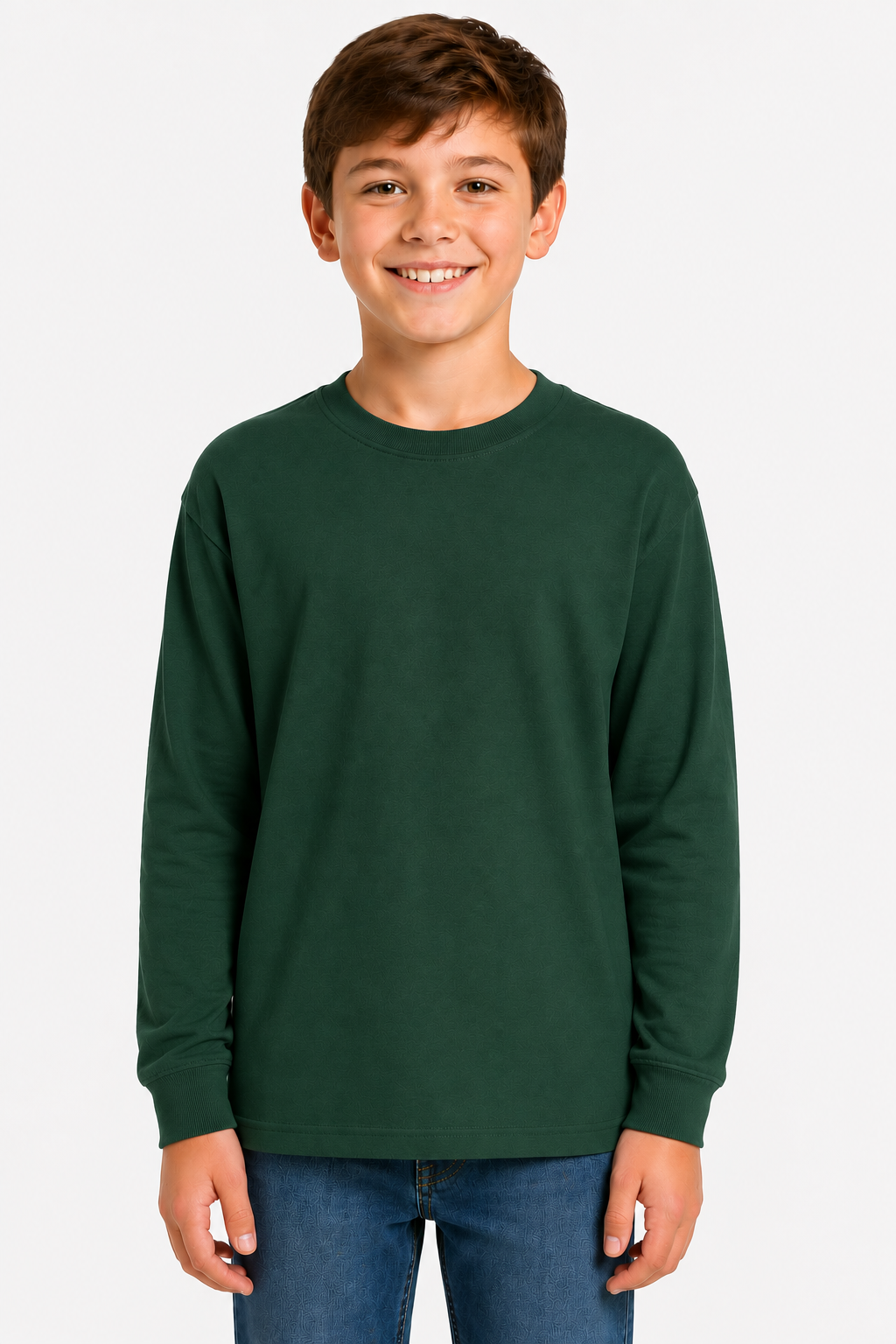 Gildan Heavy Cotton Long Sleeve Youth T-Shirt (G540B)