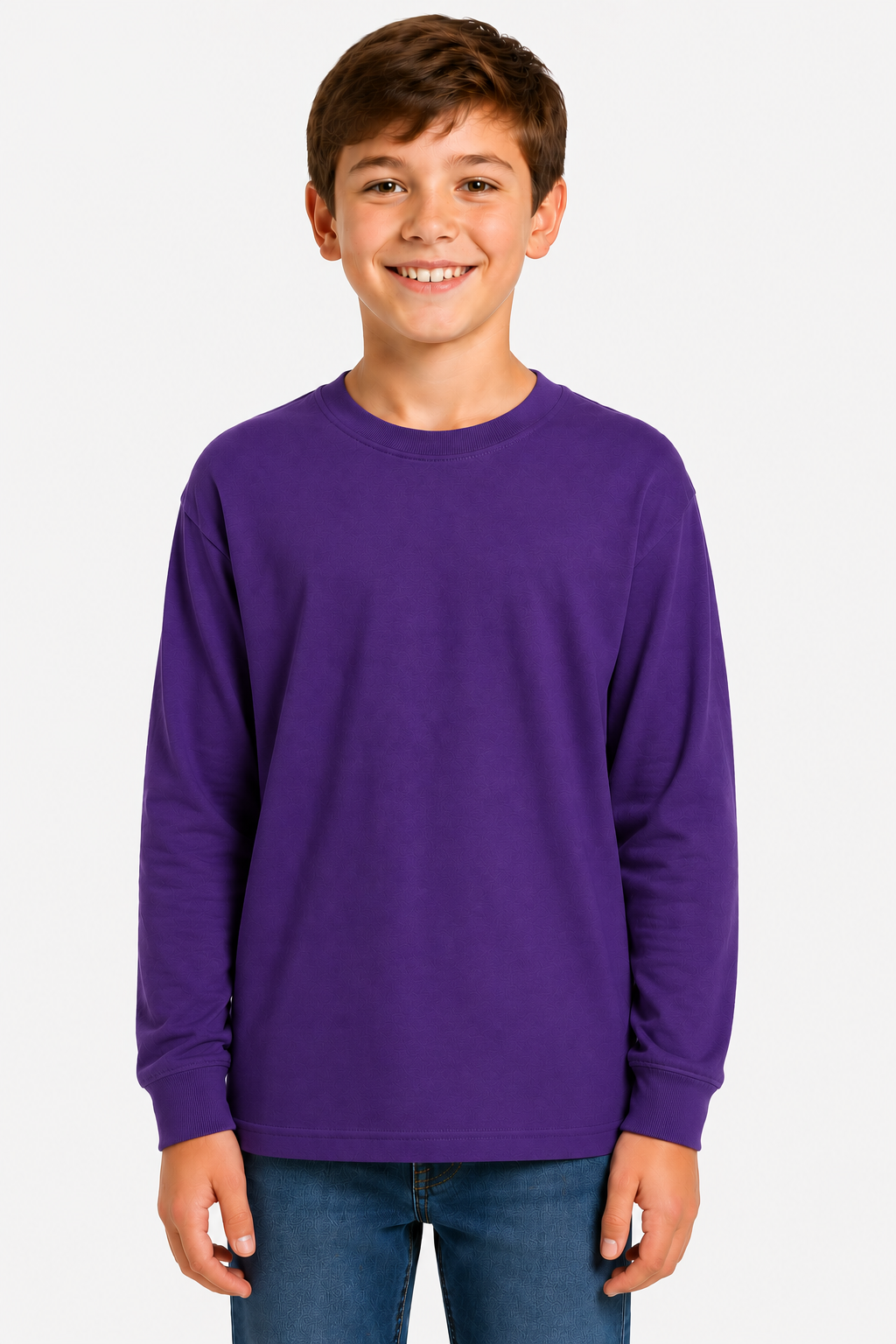 Gildan Heavy Cotton Long Sleeve Youth T-Shirt (G540B)