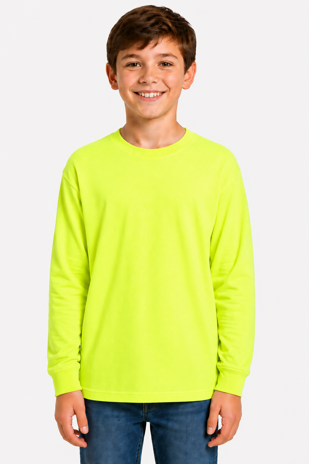 Gildan Heavy Cotton Long Sleeve Youth T-Shirt (G540B)