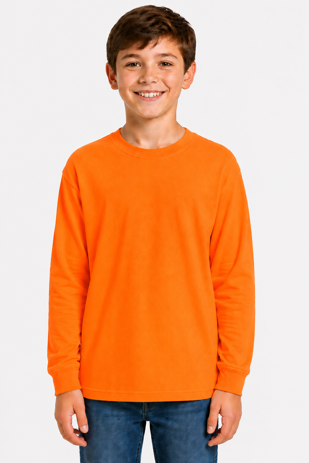 Gildan Heavy Cotton Long Sleeve Youth T-Shirt (G540B)
