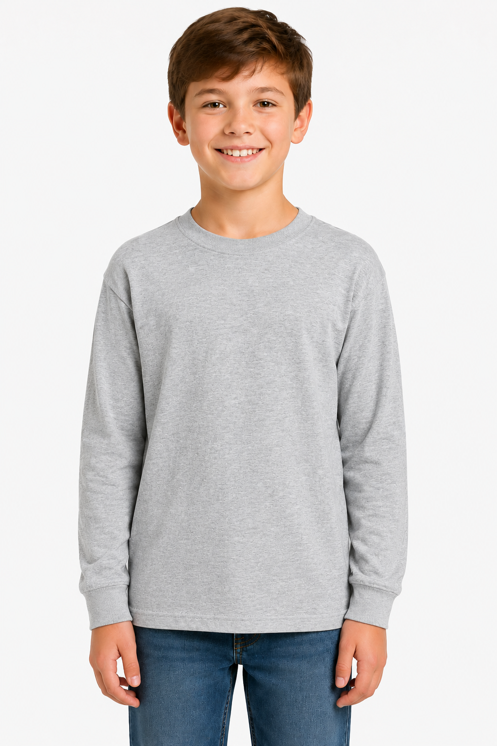 Gildan Heavy Cotton Long Sleeve Youth T-Shirt (G540B)