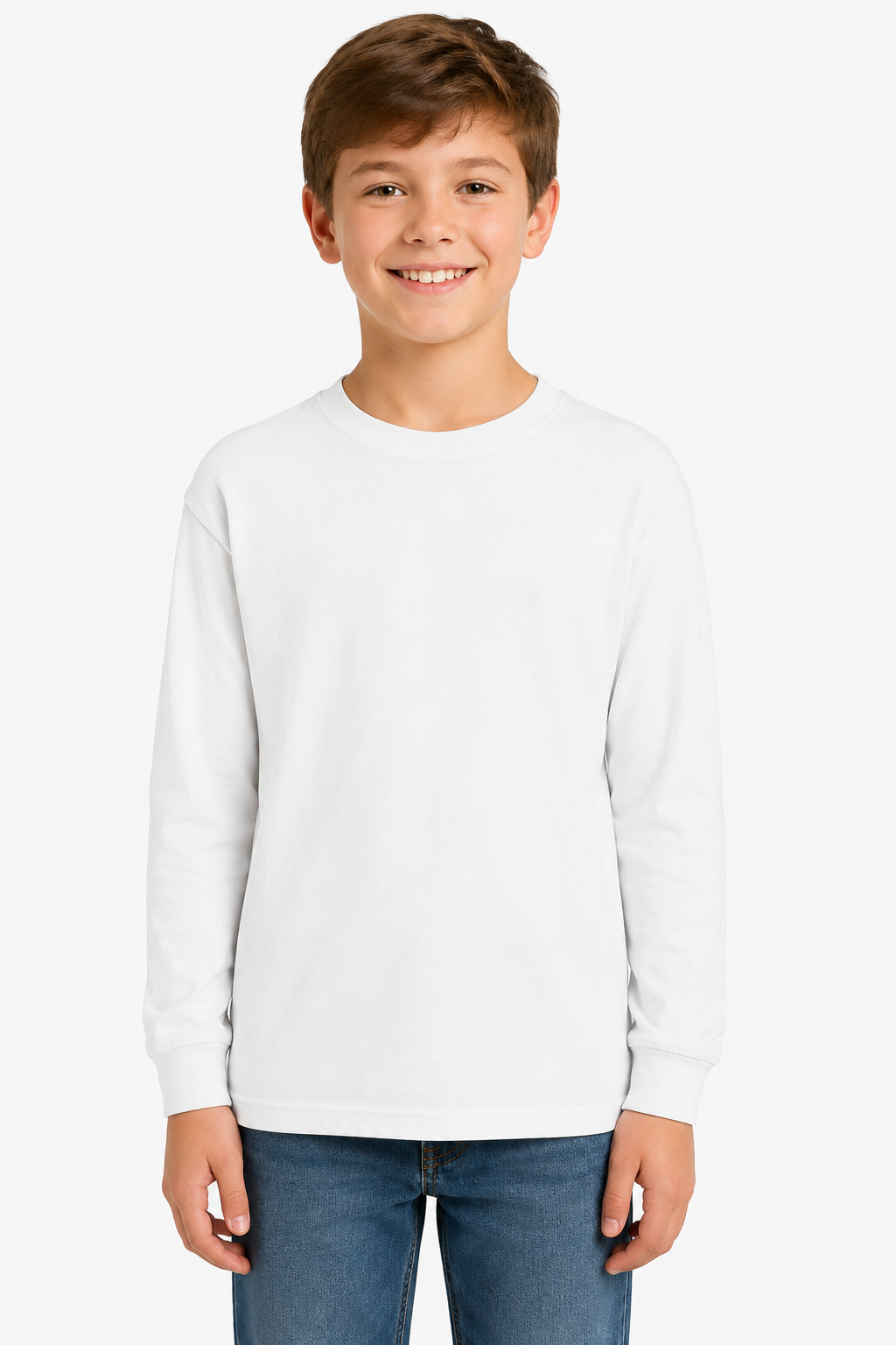 Gildan Heavy Cotton Long Sleeve Youth T-Shirt (G540B)