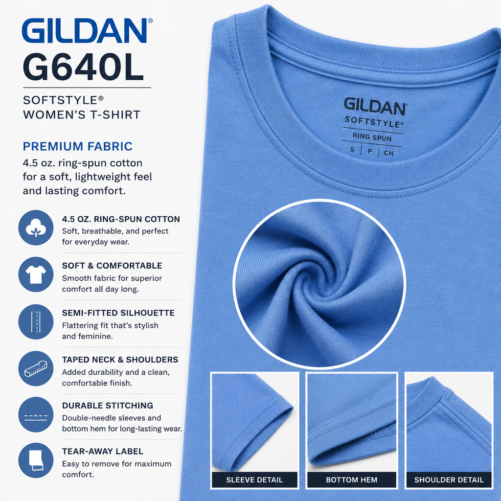 Gildan Women's Softstyle®  T-Shirt (G64L)
