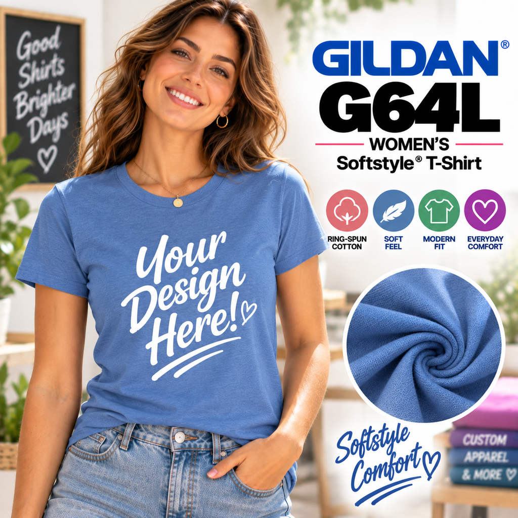 Gildan Women's Softstyle®  T-Shirt (G64L)