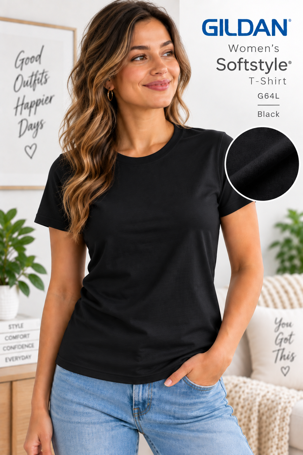Gildan Women's Softstyle®  T-Shirt (G64L)