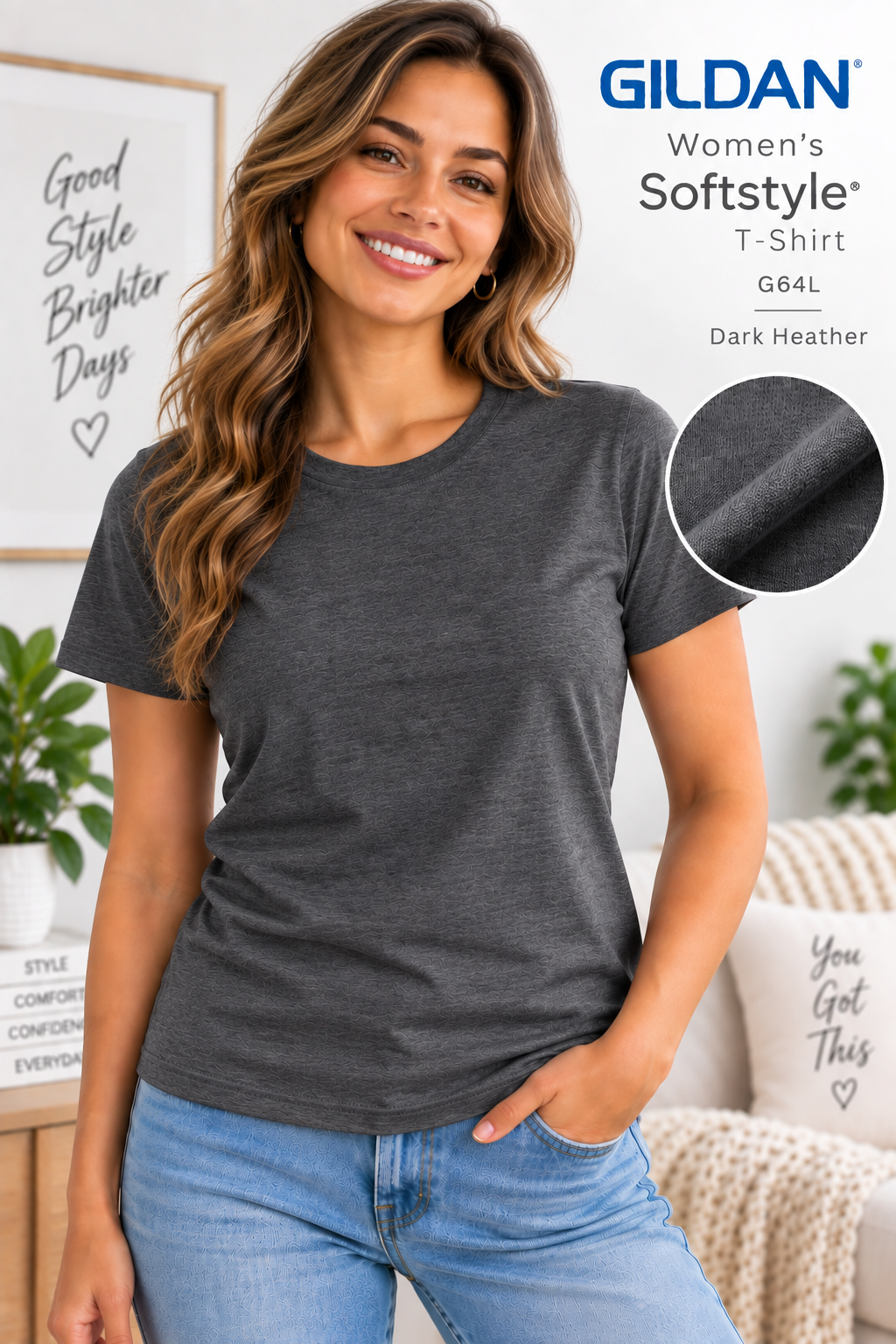 Gildan Women's Softstyle®  T-Shirt (G64L)