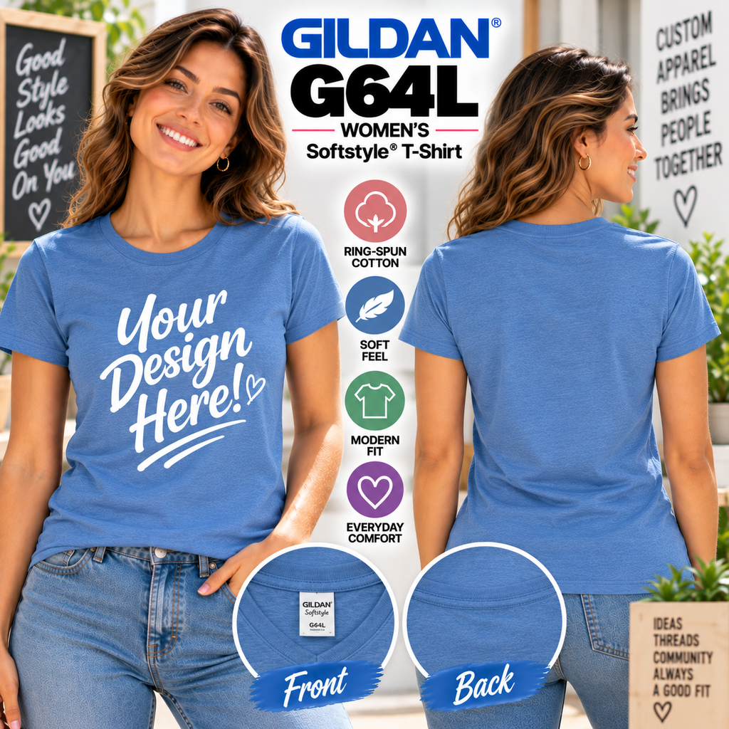 Gildan Women's Softstyle®  T-Shirt (G64L)