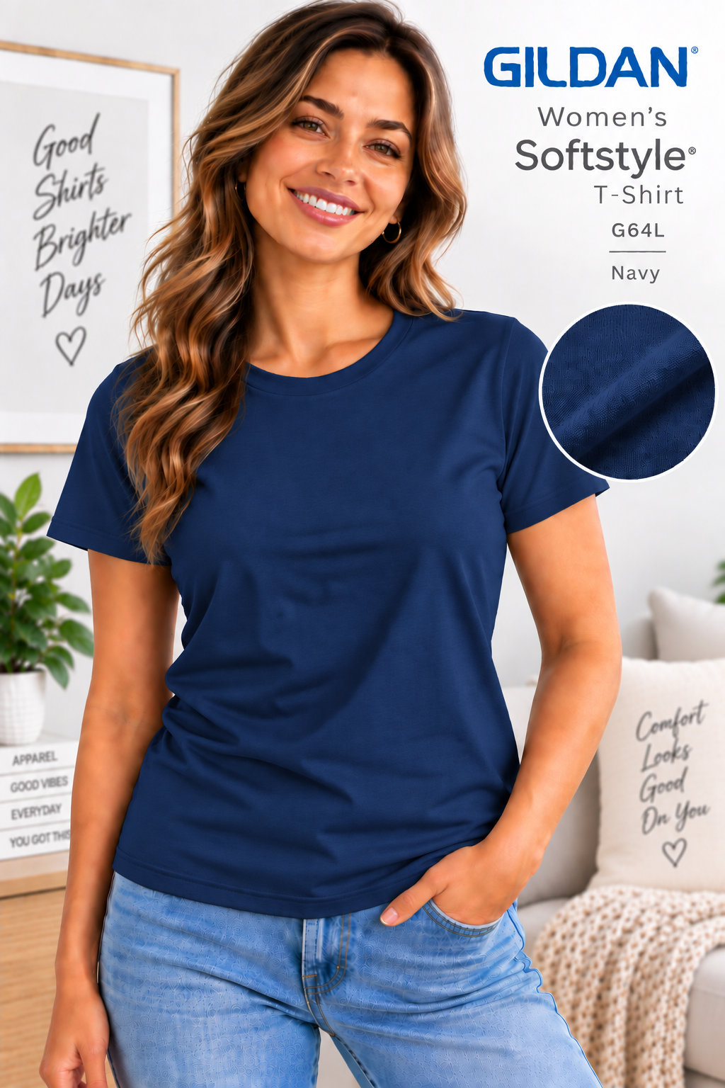 Gildan Women's Softstyle®  T-Shirt (G64L)