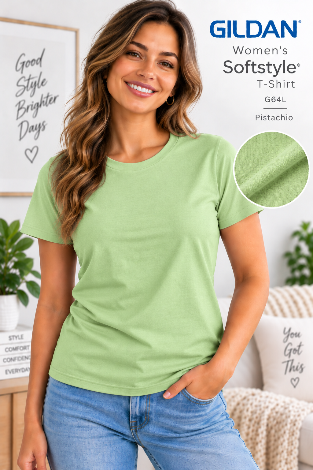 Gildan Women's Softstyle®  T-Shirt (G64L)