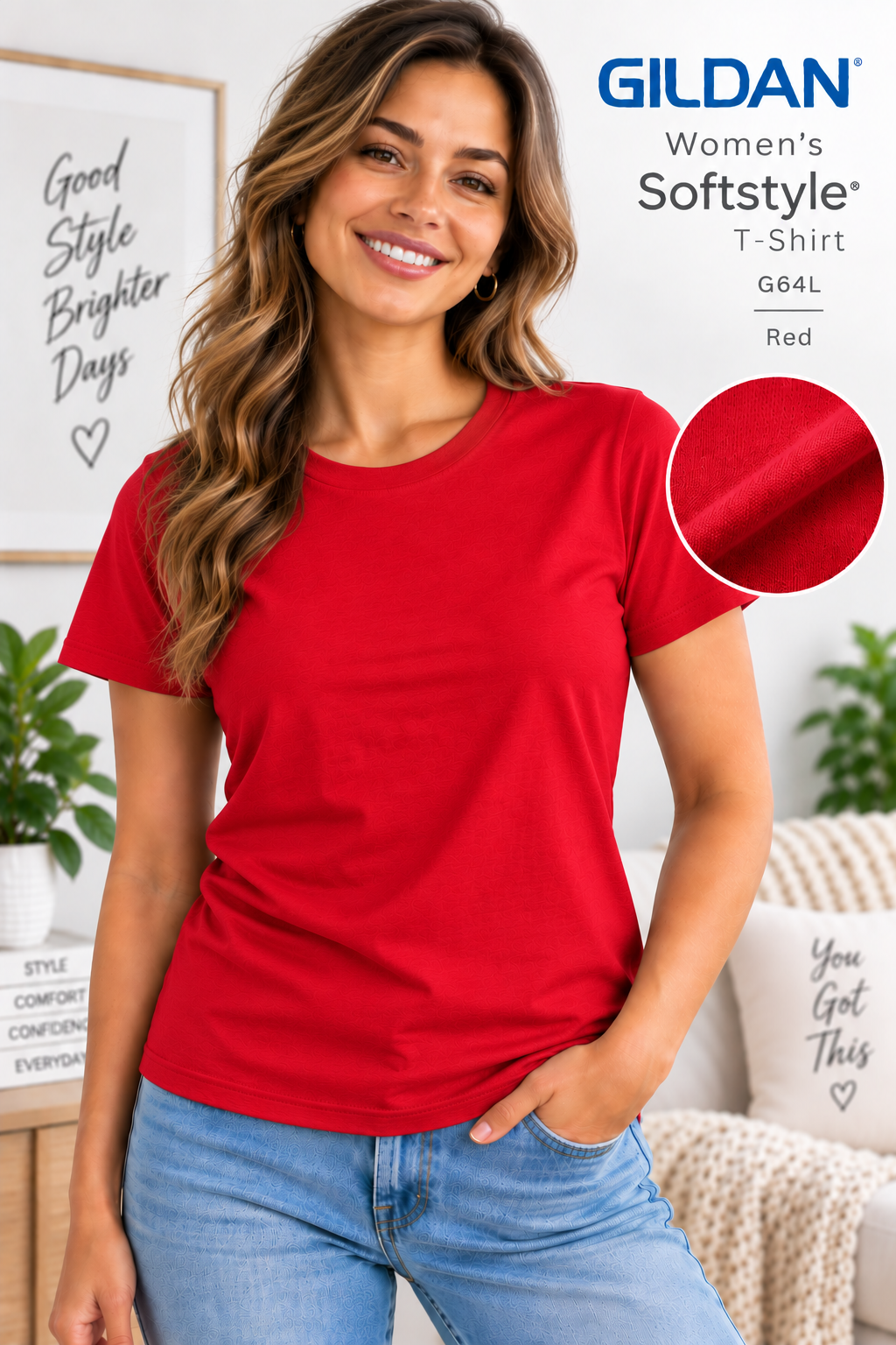 Gildan Women's Softstyle®  T-Shirt (G64L)