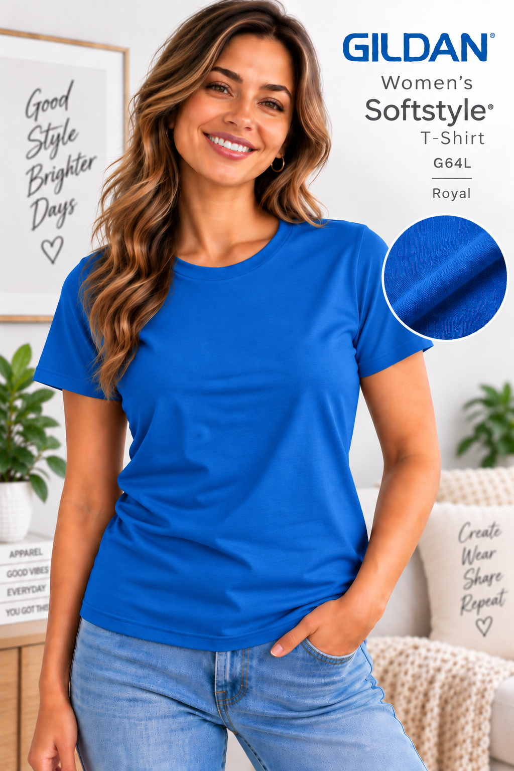 Gildan Women's Softstyle®  T-Shirt (G64L)
