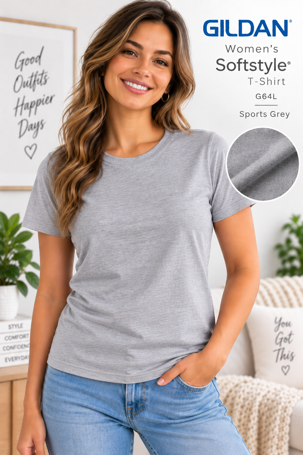 Gildan Women's Softstyle®  T-Shirt (G64L)