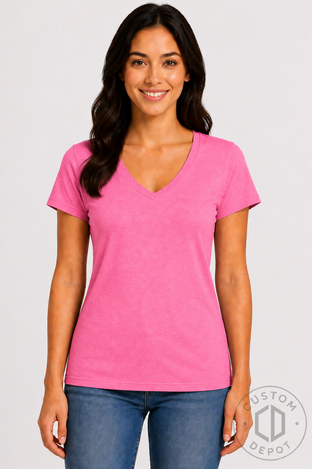Gildan Women's Softstyle® V-Neck T-Shirt (G64VL)