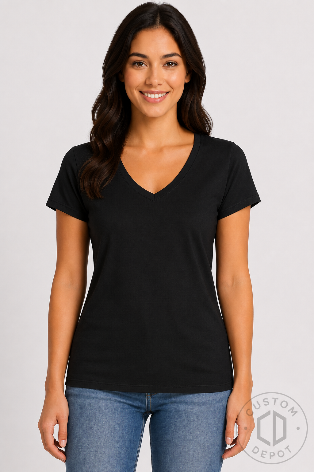 Gildan Women's Softstyle® V-Neck T-Shirt (G64VL)