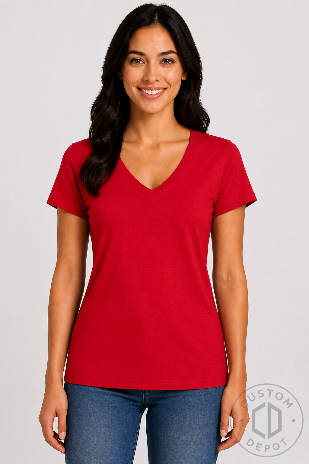 Gildan Women's Softstyle® V-Neck T-Shirt (G64VL)