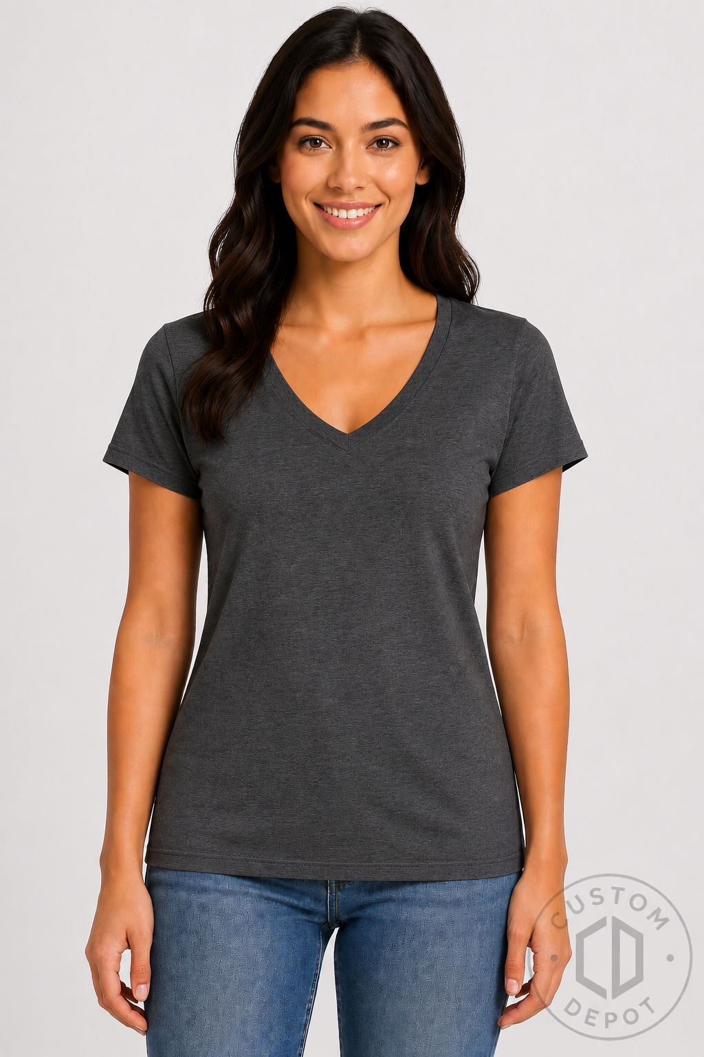 Gildan Women's Softstyle® V-Neck T-Shirt (G64VL)