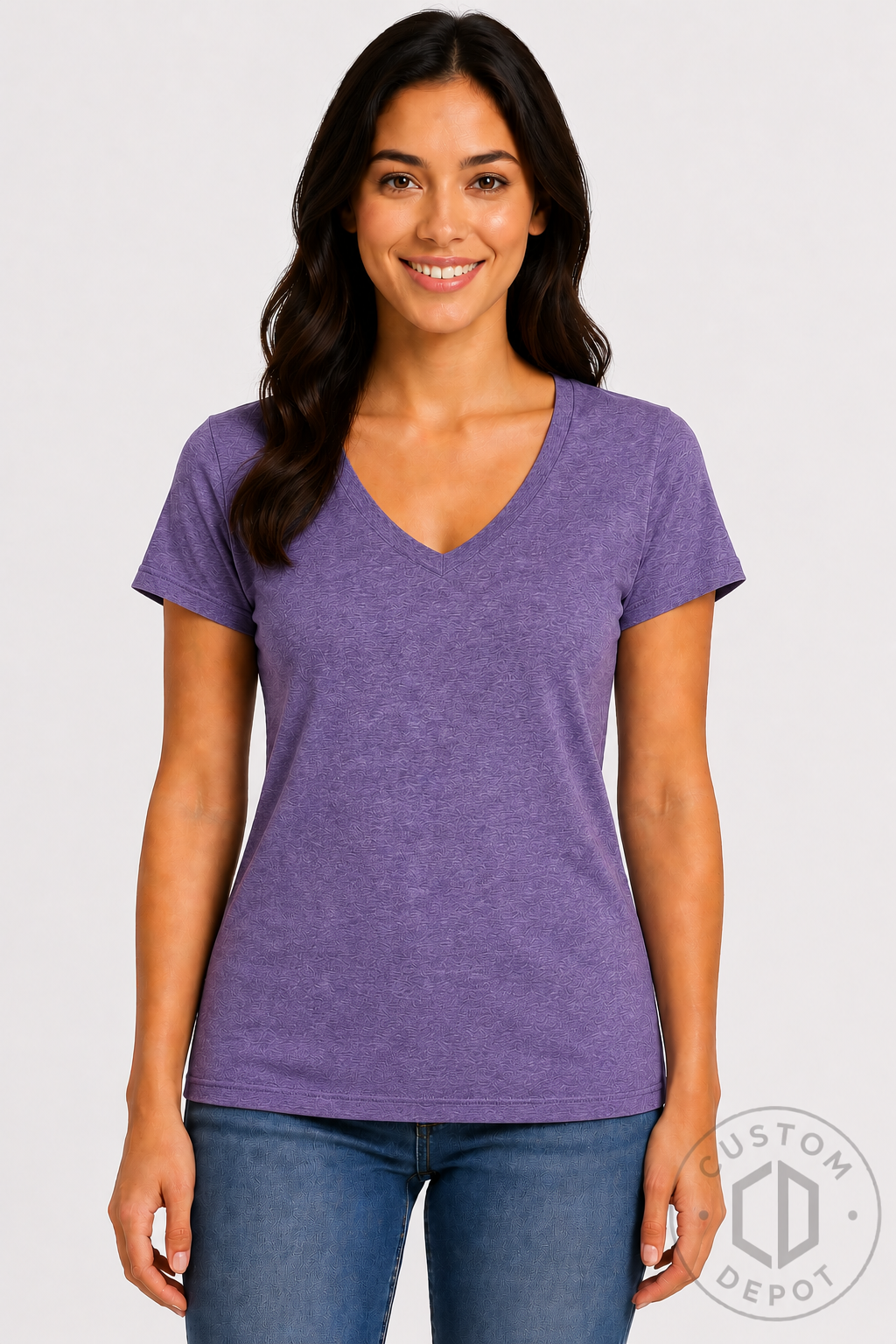 Gildan Women's Softstyle® V-Neck T-Shirt (G64VL)