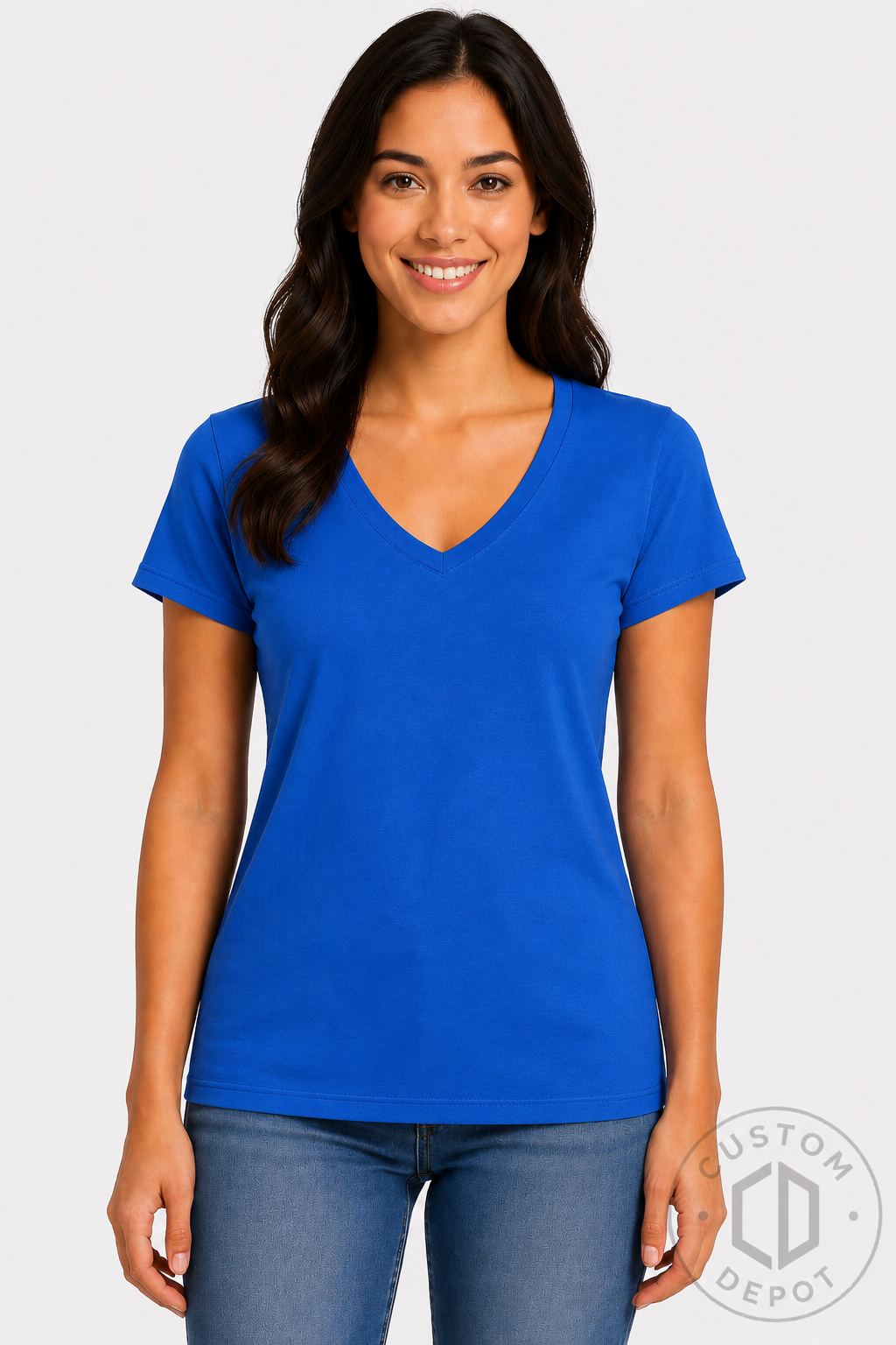 Gildan Women's Softstyle® V-Neck T-Shirt (G64VL)