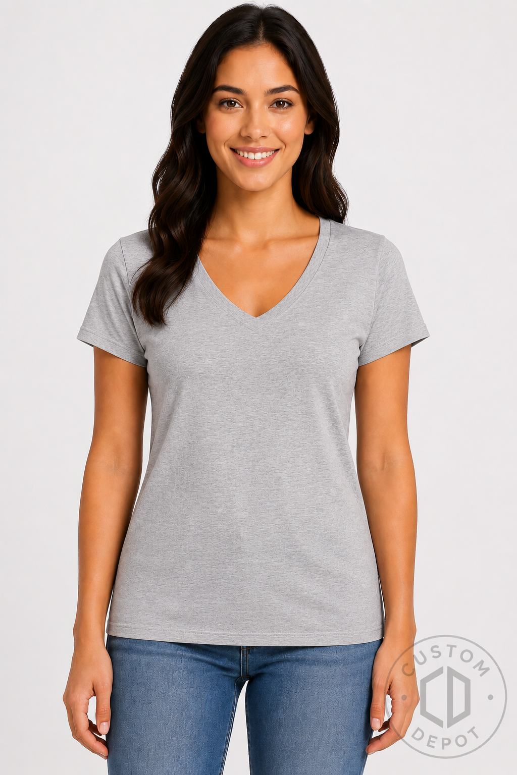 Gildan Women's Softstyle® V-Neck T-Shirt (G64VL)