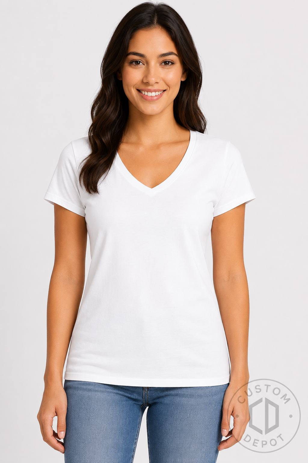 Gildan Women's Softstyle® V-Neck T-Shirt (G64VL)