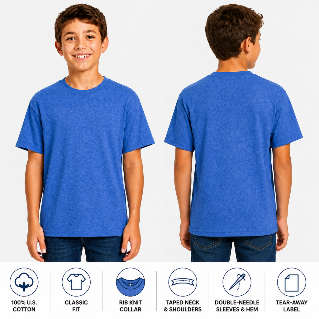 Gildan Youth Light Cotton T-Shirt (G300B)