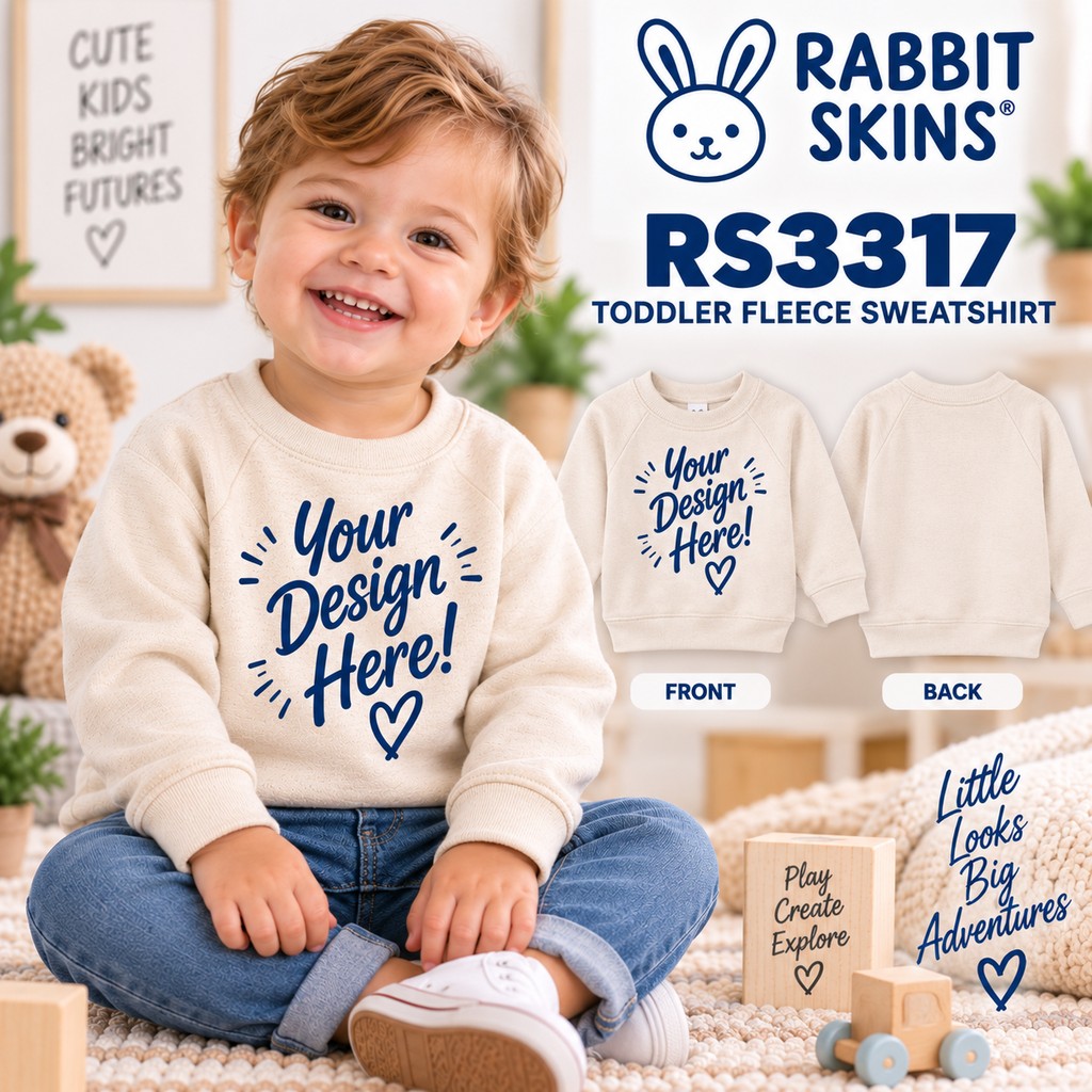 Rabbit Skins Toddler Fleece Sweatshirt (RS3317)
