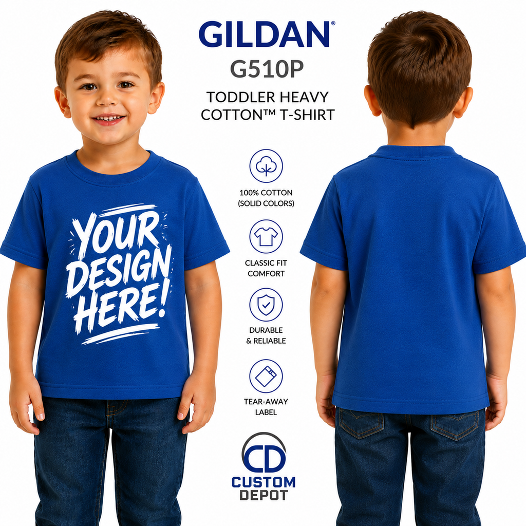 Gildan Toddler Heavy Cotton T-Shirt (G510P)
